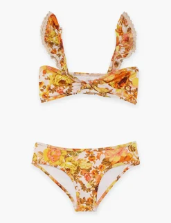Raie Trim Tie Front Bikini