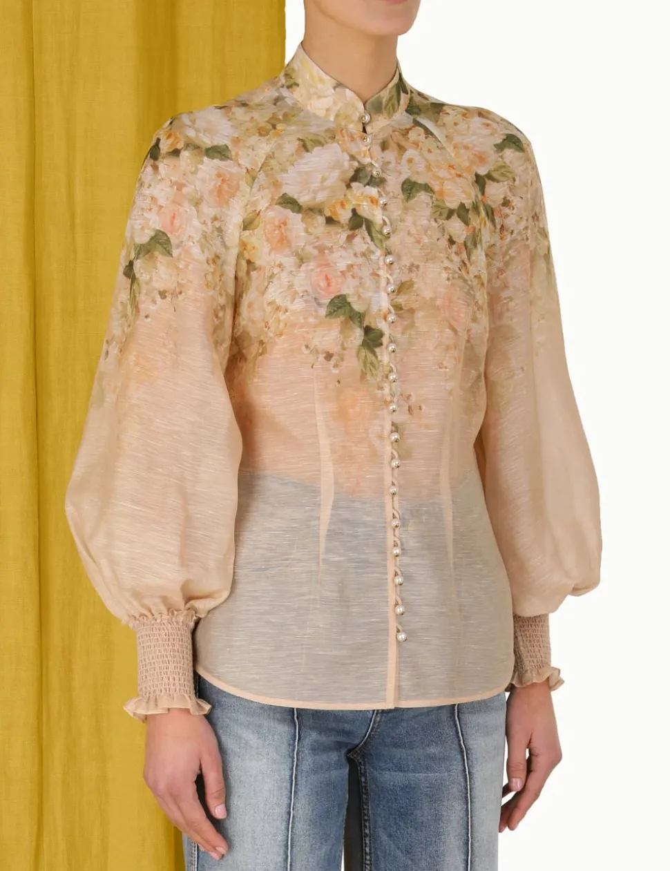 Sensory Buttoned Blouse
