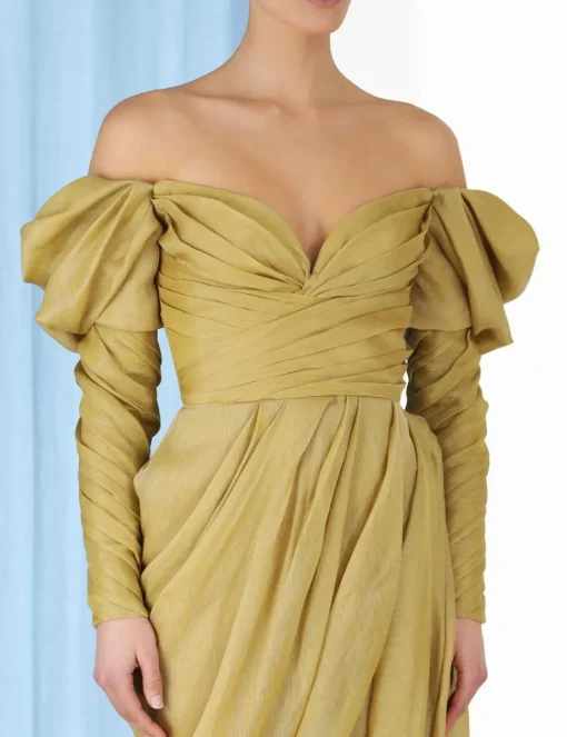 Sensory Drape Midi Dress