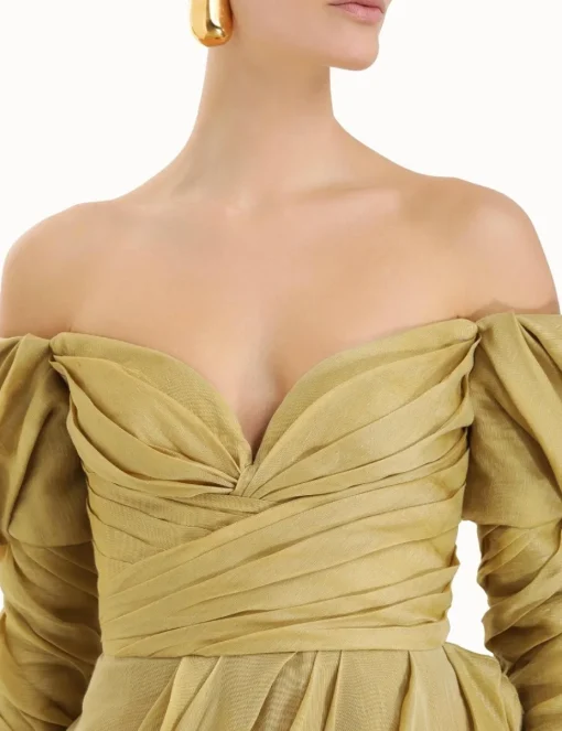 Sensory Drape Midi Dress