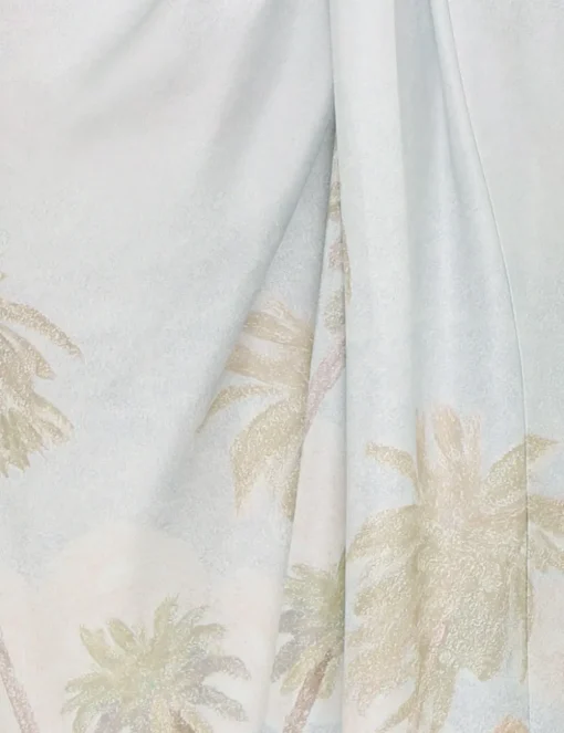 Sensory Drape Midi Skirt