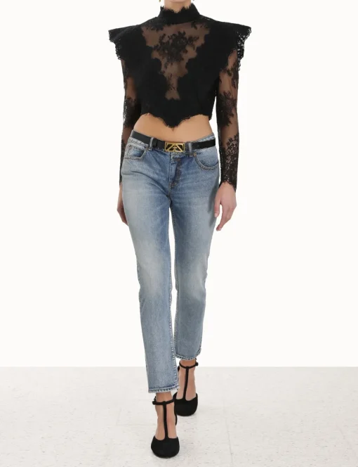 Sensory Lace Bodice Top