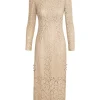 Sensory Lace Midi Dress