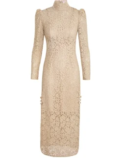 Sensory Lace Midi Dress