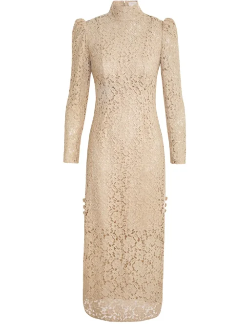 Sensory Lace Midi Dress