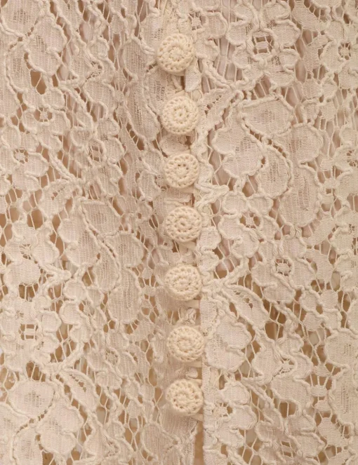Sensory Lace Midi Dress