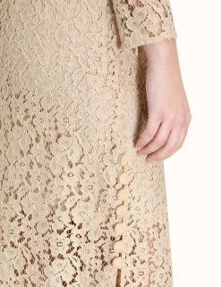 Sensory Lace Midi Dress