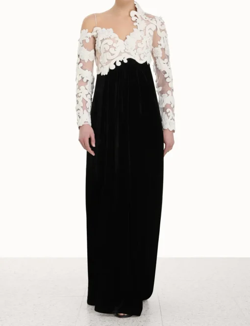 Sensory Velvet Bodice Gown