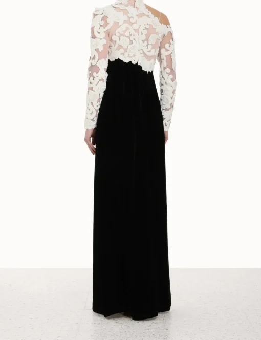 Sensory Velvet Bodice Gown