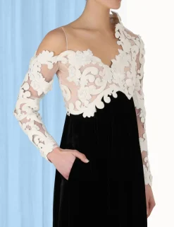 Sensory Velvet Bodice Gown