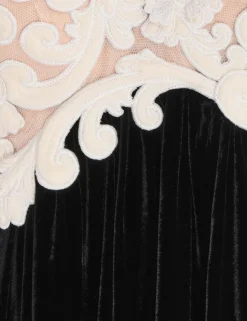 Sensory Velvet Bodice Gown