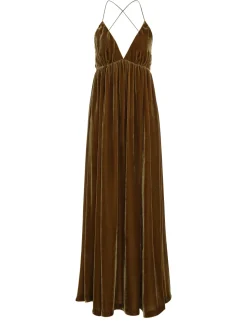 Sensory Velvet Dress