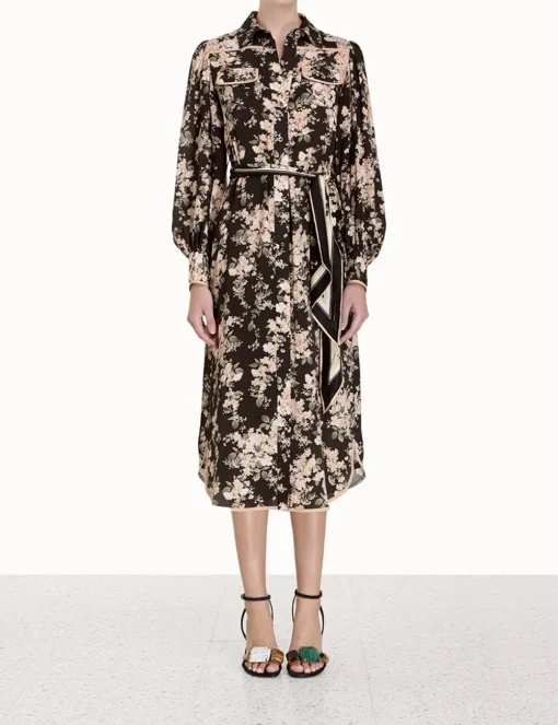 Shirt Midi Dress