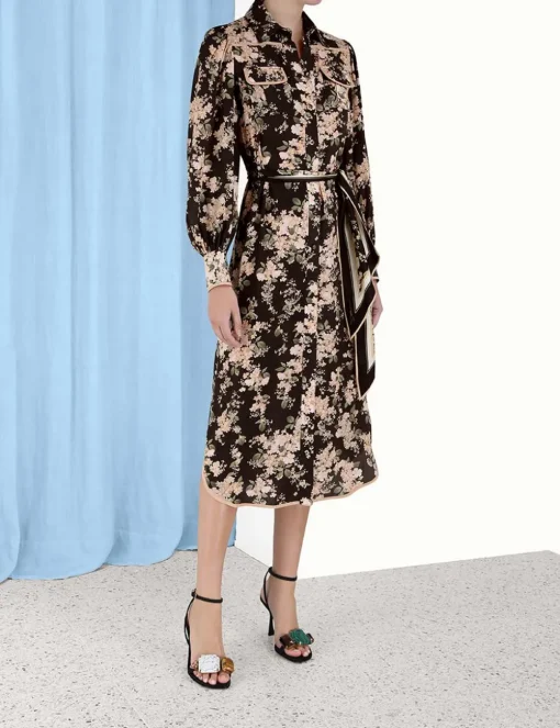 Shirt Midi Dress