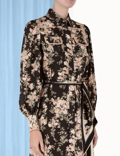 Shirt Midi Dress
