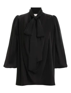 Silk Billow Blouse