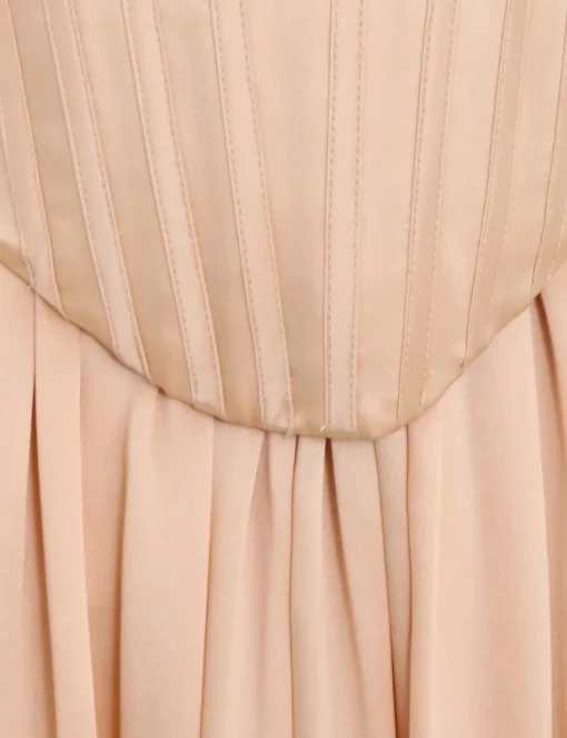Silk Corset Dress