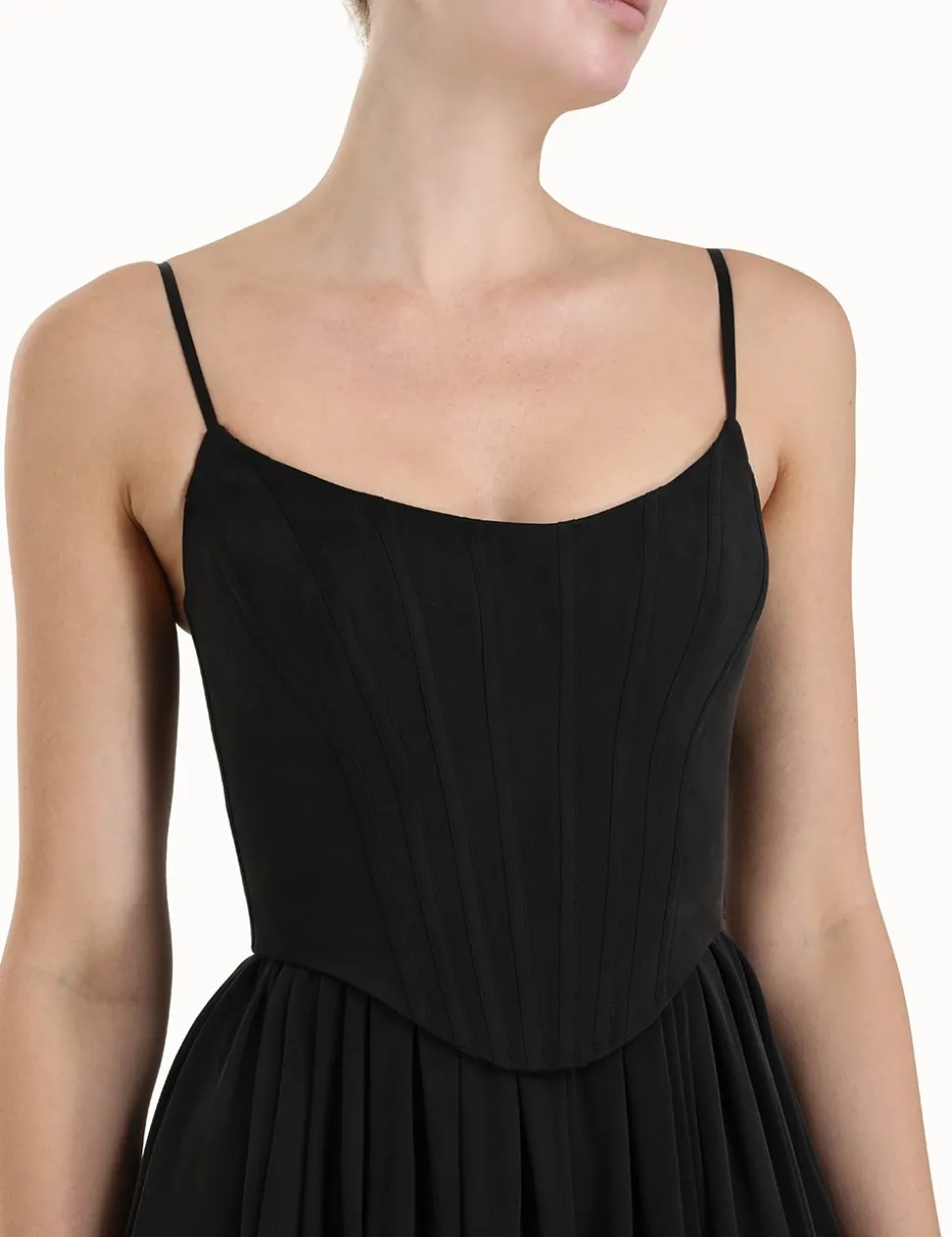 Silk Corset Dress