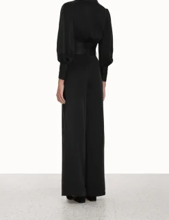 Silk Tuck Pant