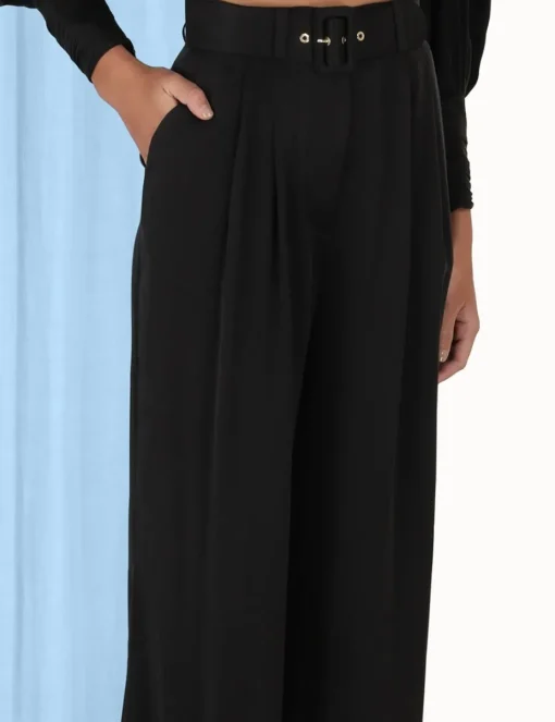 Silk Tuck Pant