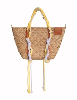 Small Macrame Woven Basket