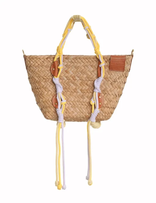Small Macrame Woven Basket