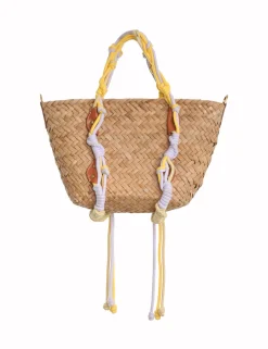 Small Macrame Woven Basket