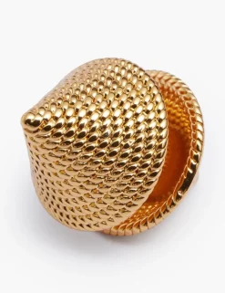 Spiral Rope Cone Earrings