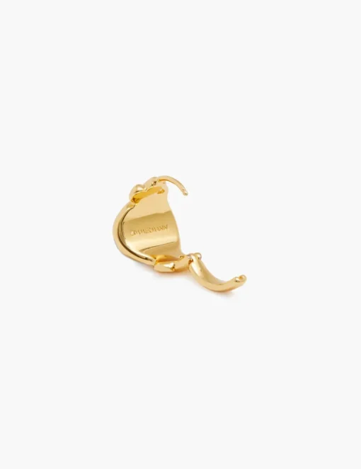 Stone Signet Earrings