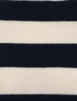 Striped Roll Neck Sweater