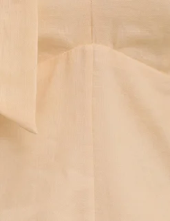 Tie Neck Midi Dress