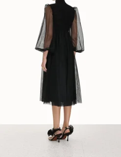 Tulle Midi Dress