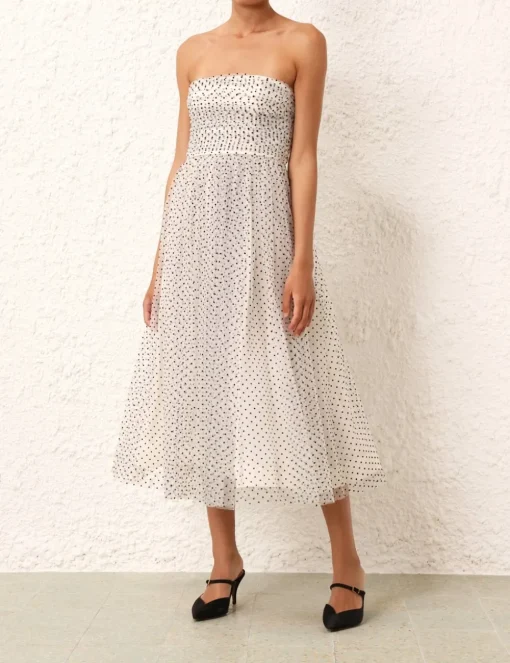Tulle Midi Dress