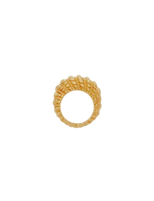 Twisted Rope Dome Ring