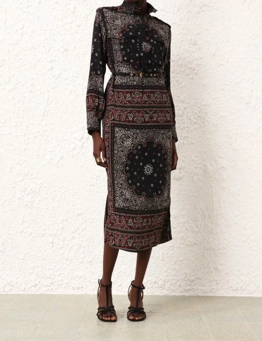 Utility Midi Dress