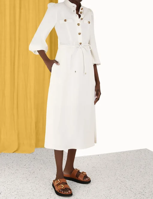 Utility Midi Dress