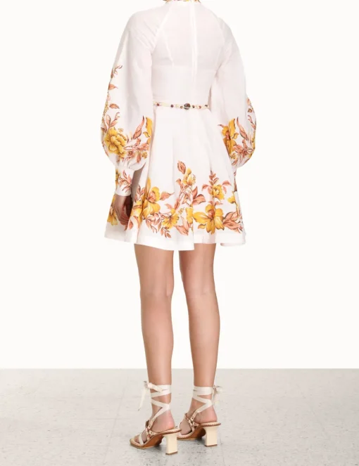 Vacay Button Up Mini Dress