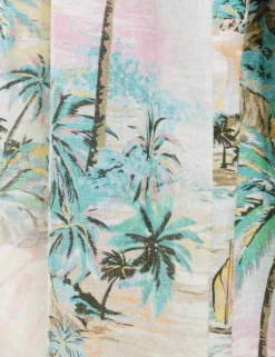 Vacay Puff Sleeve Crop Top