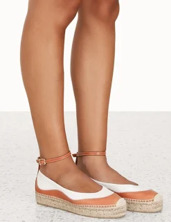 Wavy Espadrille Ballerina