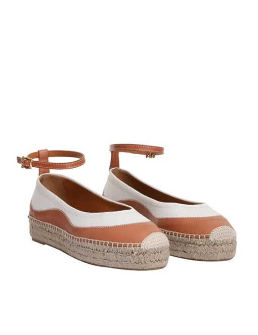 Wavy Espadrille Ballerina