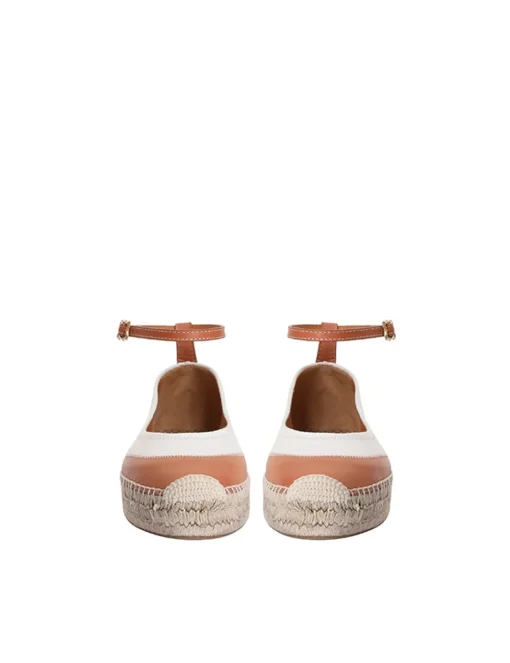 Wavy Espadrille Ballerina