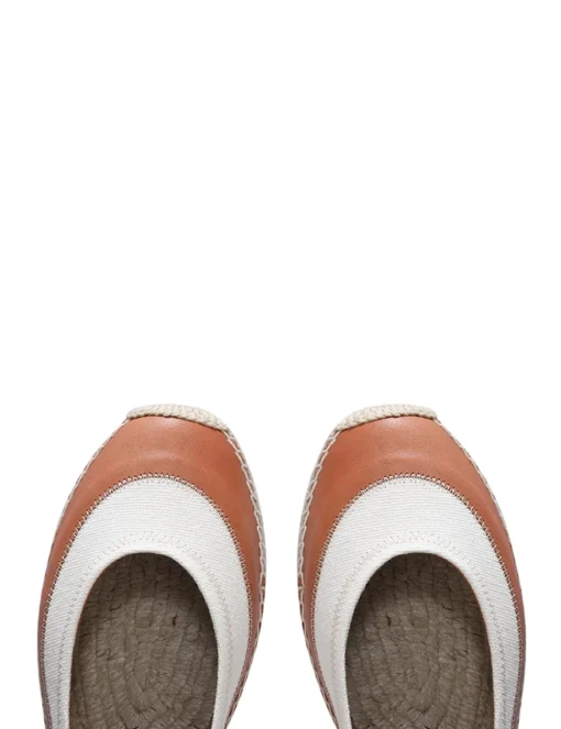Wavy Espadrille Ballerina