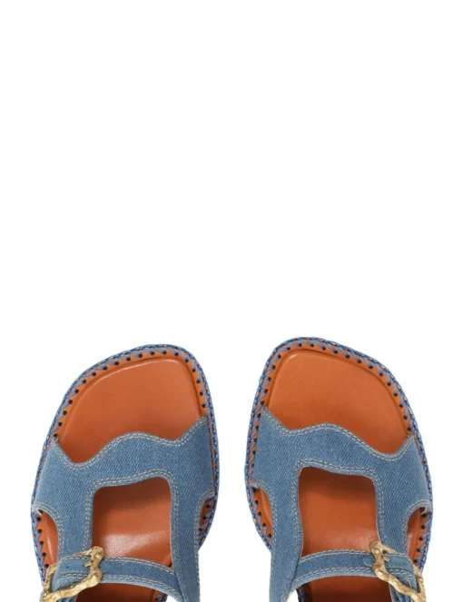 Wavy Mule Sandal 65