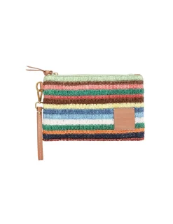 Woven Stripe Pouch