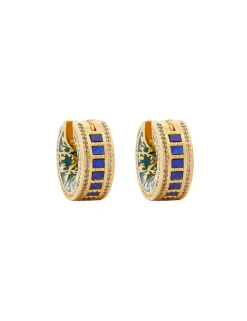 Zimmemorabilia Stone Hoops