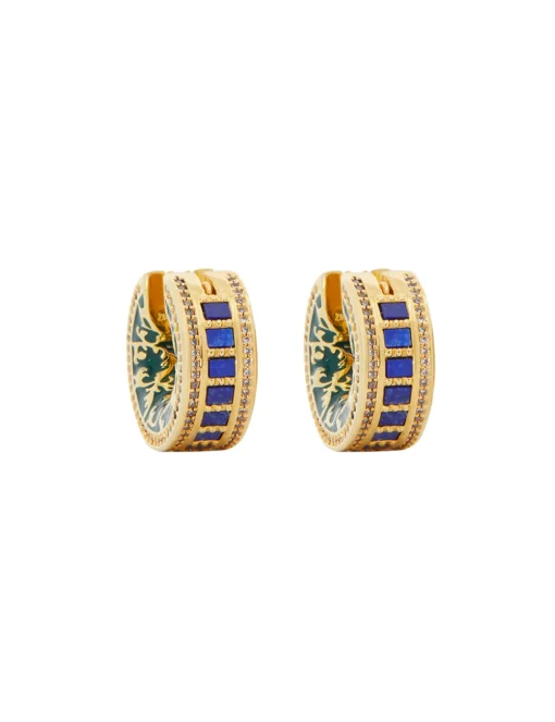 Zimmemorabilia Stone Hoops