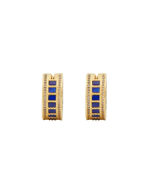 Zimmemorabilia Stone Hoops